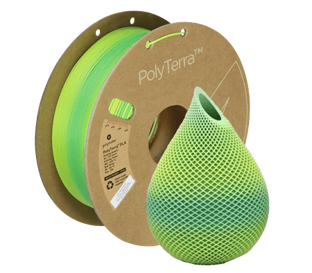 Polymaker Panchroma Matte Gradient / Rainbow PLA 1kg 1.75mm Filament (Aka PolyTerra) - Rising Sun FPV