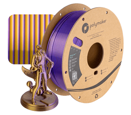 Polymaker PolyLite Dual Silk PLA 1kg 1.75mm Filament - Rising Sun FPV