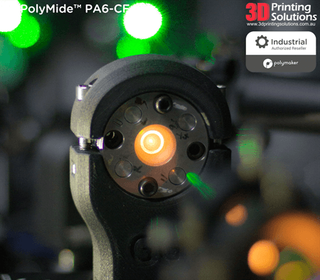 Polymaker PolyMide PA6-CF Nylon Carbon Fiber Black 1.75mm 2kg - Rising Sun FPV