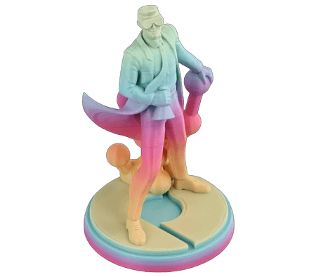 Polymaker Panchroma Satin Rainbow PLA 1kg 1.75mm - Rising Sun FPV