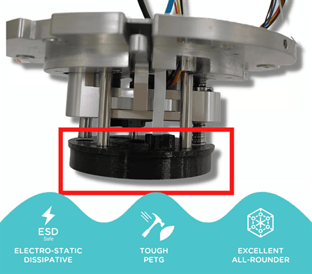 Polymaker PolyMax PETG-ESD Black 500g (Static Dissipative) (1.75mm) - Rising Sun FPV