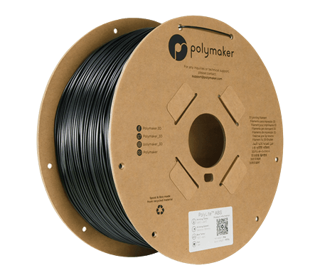 Polymaker PolyLite ABS Black 3kg (1.75mm) - Rising Sun FPV
