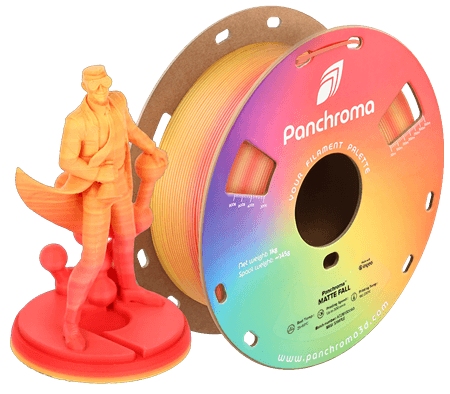 Polymaker Panchroma Matte Gradient / Rainbow PLA 1kg 1.75mm Filament (Aka PolyTerra) - Rising Sun FPV