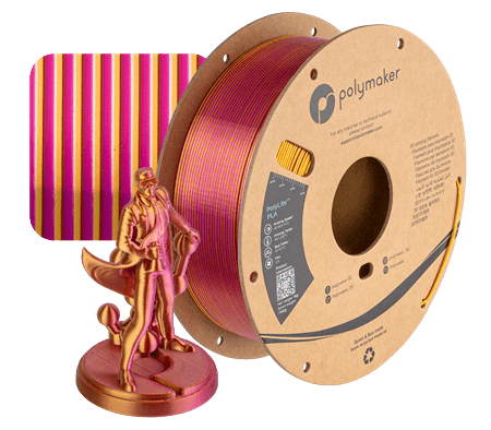 Polymaker PolyLite Dual Silk PLA 1kg 1.75mm Filament - Rising Sun FPV