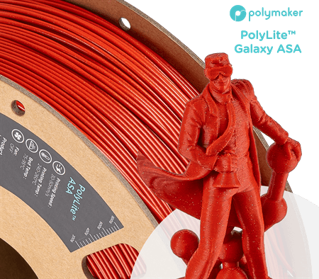 Polymaker PolyLite Galaxy ASA 1kg 1.75mm Filament - Rising Sun FPV