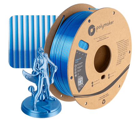 Polymaker PolyLite Dual Silk PLA 1kg 1.75mm Filament - Rising Sun FPV