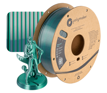 Polymaker PolyLite Dual Silk PLA 1kg 1.75mm Filament - Rising Sun FPV