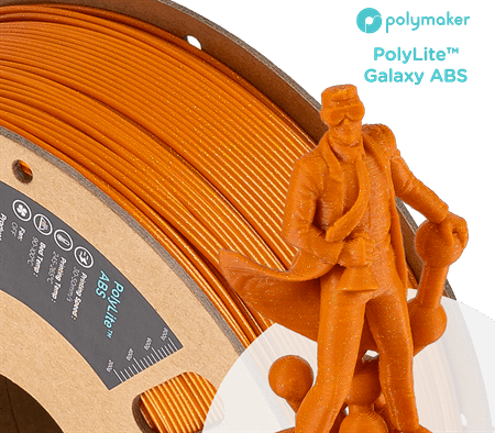 Polymaker PolyLite Galaxy ABS 1kg 1.75mm Filament - Rising Sun FPV