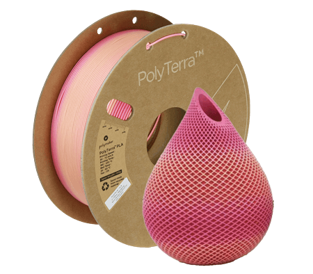 Polymaker Panchroma Matte Gradient / Rainbow PLA 1kg 1.75mm Filament (Aka PolyTerra) - Rising Sun FPV