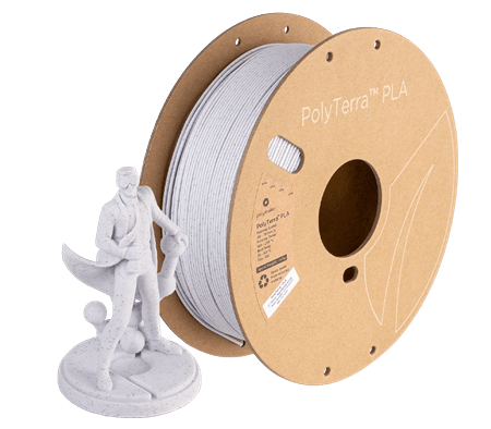 Polymaker PolyTerra Matte Marble PLA 1kg 1.75mm Filament - Rising Sun FPV