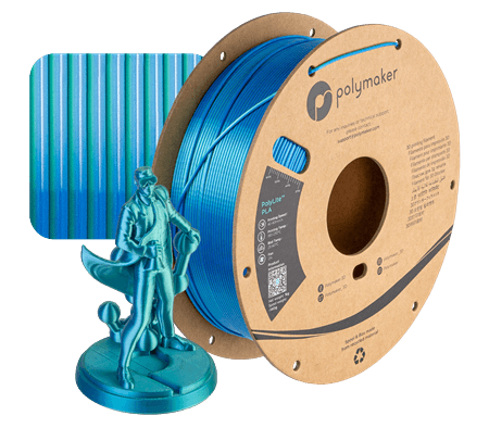 Polymaker PolyLite Dual Silk PLA 1kg 1.75mm Filament - Rising Sun FPV