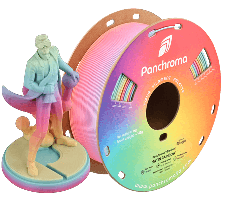 Polymaker Panchroma Satin Rainbow PLA 1kg 1.75mm - Rising Sun FPV