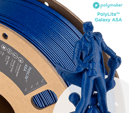 Polymaker PolyLite Galaxy ASA 1kg 1.75mm Filament - Rising Sun FPV