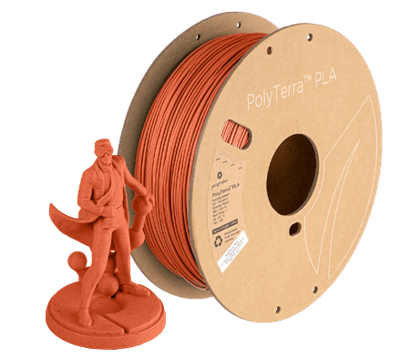 Polymaker PolyTerra Matte Marble PLA 1kg 1.75mm Filament - Rising Sun FPV