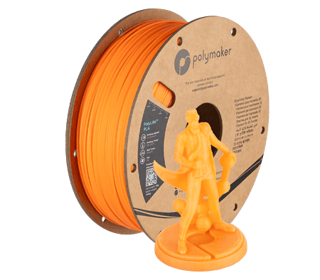 Polymaker PolyLite Luminous PLA 1kg 1.75mm Filament (Glow) - Rising Sun FPV
