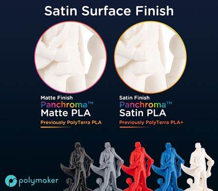 Polymaker Panchroma Satin PLA 1kg 1.75mm Filament - Rising Sun FPV