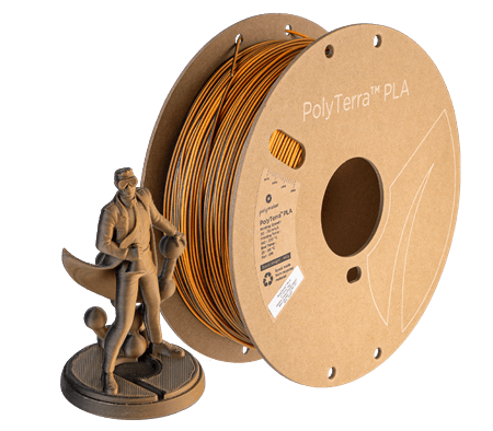 Polymaker PolyTerra Dual Matte PLA 1kg 1.75mm Filament - Rising Sun FPV