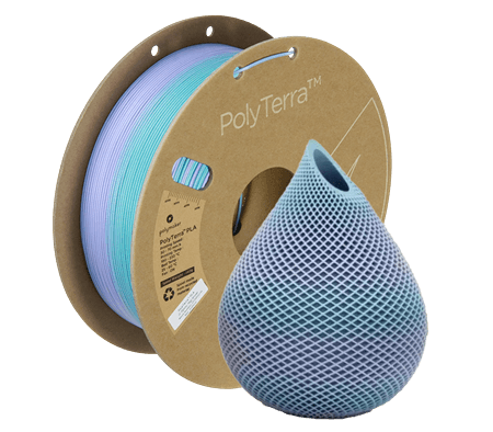 Polymaker Panchroma Matte Gradient / Rainbow PLA 1kg 1.75mm Filament (Aka PolyTerra) - Rising Sun FPV